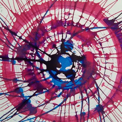 Spin Painting - Lucy, Year 5 - The Croft Preparatory School